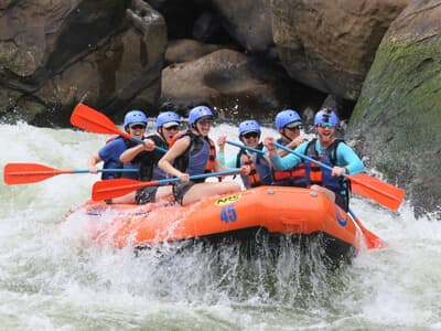 White Water Rafting activity